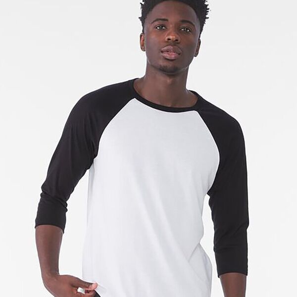 Unisex triblend ¾ sleeve baseball t-shirt Thumbnail