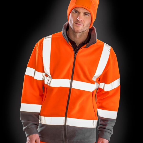 Result Safe-Guard Hi-Vis Micro Fleece Jacket Thumbnail